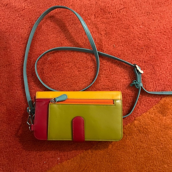 ili Handbags - ili New York Wallet Crossbody Bag Leather